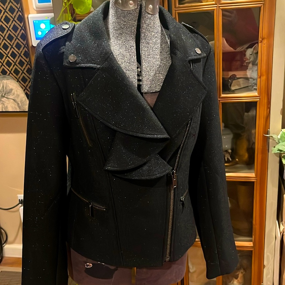 Banana Republic motorcycle jacket
